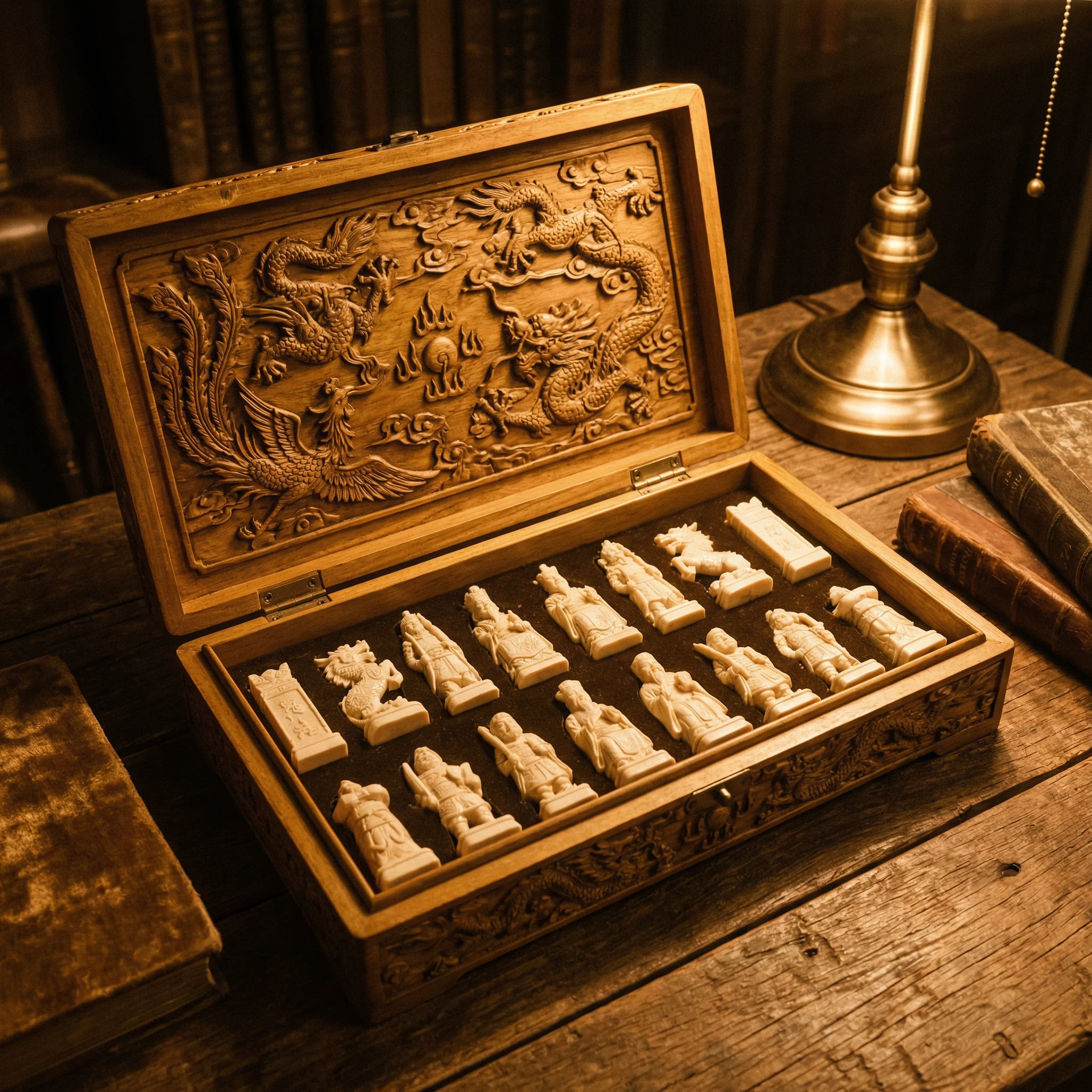 象牙棋子套装 - ky棋牌 珍宝典藏